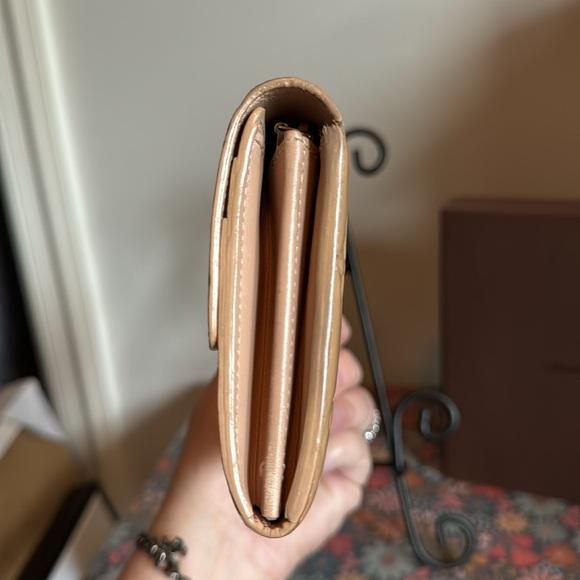 Louis Vuitton vernis long snappy Sarah wallet patent leather - Picture 4 of 10